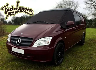 Mercedes Benz Vito 639 Front Window Screen Cover Black Out Blind Frost Wrap  | eBay