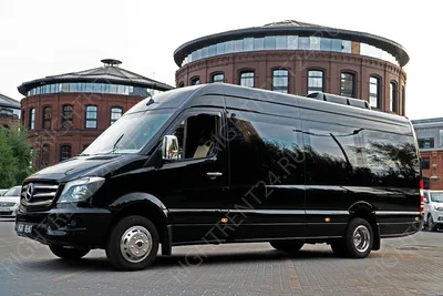 Микроавтобус Mercedes Sprinter Vip черный в аренду с водителем - новости  Right Rent