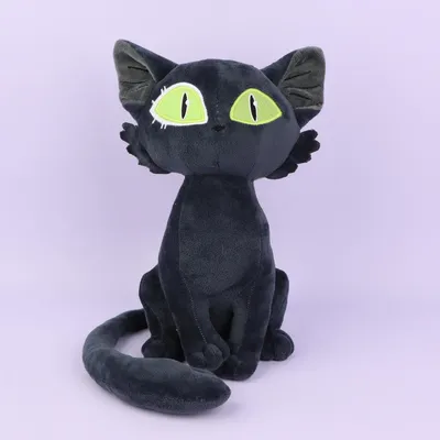 Купить Rixin Haicheng анимационный фильм Lingya Tour Cat мягкая игрушка  милый мультяшный кот кукла | Joom