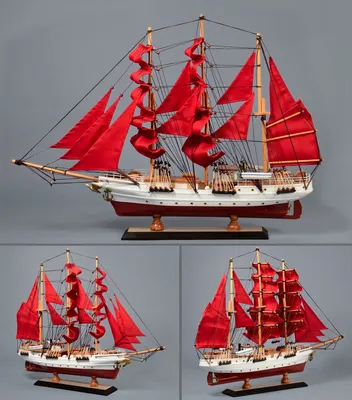 Коллекционные модели парусных кораблей XVII-XVIII веков купить в С-Пб
