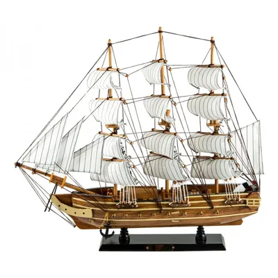 Модель парусного корабля \"Бриг Меркурий\" за 45000₽. Купите в  интернет-магазине Модели кораблей