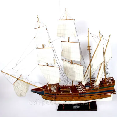 Модель парусного корабля \"Черная жемчужина\". | Пикабу
