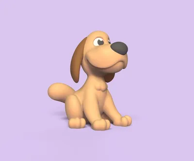 Логотип мультяшной собаки и кости, Графические шаблоны - Envato Elements