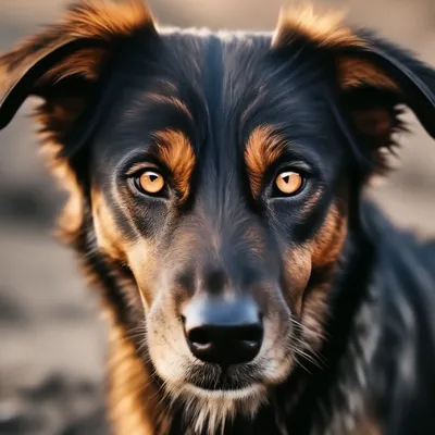 Рисунок собака в профиль - 66 фото