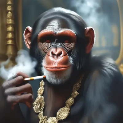Губастая обезьяна - картинки и фото poknok.art