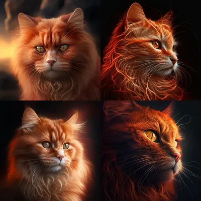 Окрасы котов рисунки - 73 фото