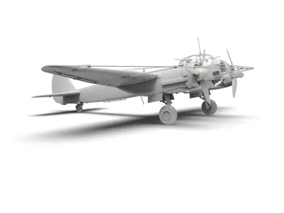 Модель ICM He 111H-8 Paravane, немецкий самолет времен Второй мировой войны  (ICM48267) купить | ELMIR - цена, отзывы, характеристики