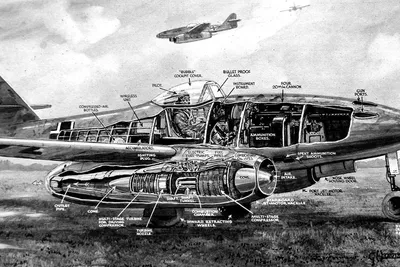 Messerschmitt Ме.163 «Komet» — немецкий ракетный истребитель-перехватчик  времён Второй мировой войны. Выпускался небольшой серией. К концу 1944 года  произведено 470 самолётов всех модификаций, включая прототипы. Первый  боевой вылет выполнен 14 мая 1944 ...