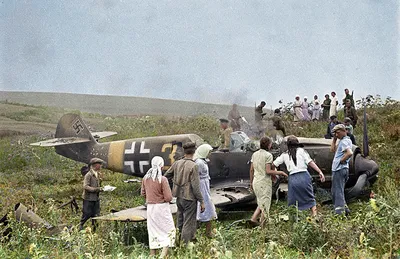 Сбитые и захваченные советские самолеты на фото из немецких альбомов