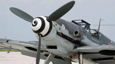 Зачем немцы в войну рисовали спирали на винтах своих самолетов