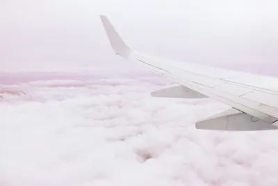 Обои для рабочего стола Облака вид из самолета фото - Раздел обоев: Небо
