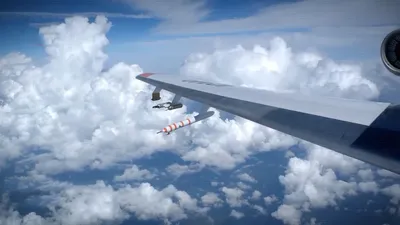 Небо из самолета (47 фото) - 47 фото