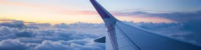 Рисунок самолет в облаках - 54 фото