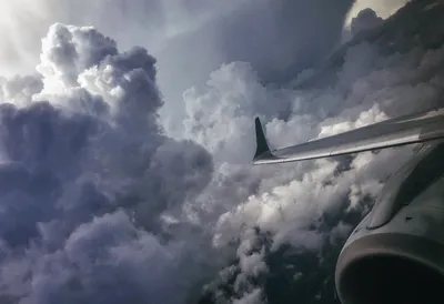 Облака из окна самолета | Историк Неизестный | Дзен