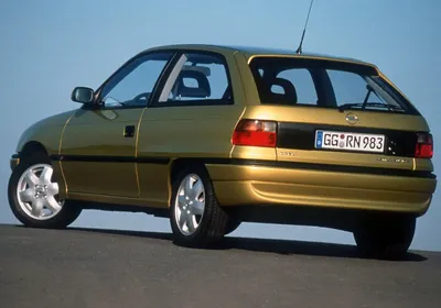 Opel Astra рестайлинг 1994, 1995, 1996, 1997, 1998, хэтчбек 3 дв., 1  поколение, F технические характеристики и комплектации