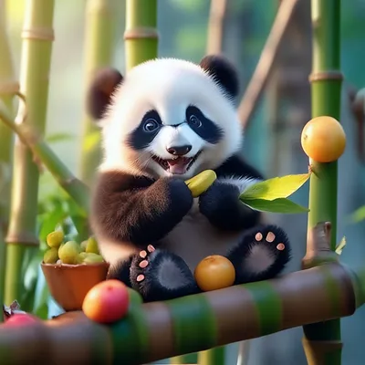 Топает малыш: маленькая панда из Московского зоопарка сделала первые шаги |  РЕН ТВ | Дзен