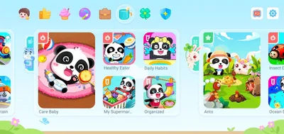 Приложение Мир Малыша Панды BabyBus - «Вы ещё не знакомы с Миром малыша  Панды?🐼 А зря.☝️ Очень крутое приложение с огромнейшим количеством  бесплатных разноплановых игр для детей! » | отзывы