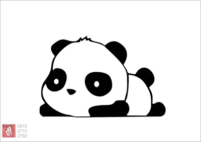 Милые панды рисунки для срисовки - 42 фото