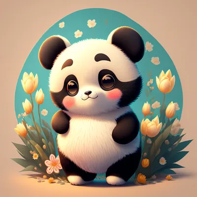 Картонная панда Векторная иллюстрация панды Рисунок животного для детей  Зоопарк для детей Иллюстрация вектора - иллюстрации насчитывающей  ангстрома, китайско: 157586263