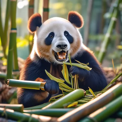 Почему панды едят бамбук? | Журнал \"Лучик\" | Дзен