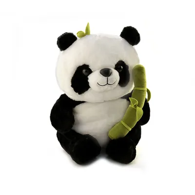 Фото панды поедающей бамбук - обои на рабочий стол