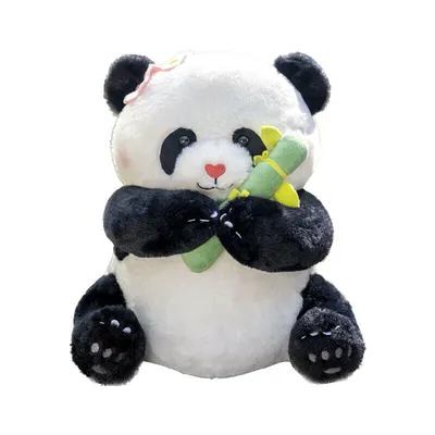 Раскраска панда с бамбуком - 42 фото