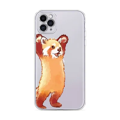 Попсокет с картинкой «Красная панда в полный рост» — купить аксессуары для  телефонов с печатью Case Place