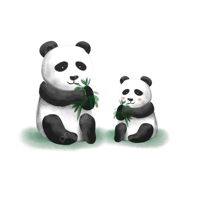 Милый пушистый пучеглазый малыш панды…» — создано в Шедевруме