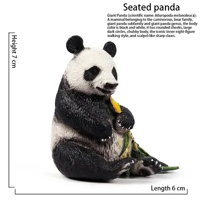 Набор моделирования TFAMI серия «Зоопарк», гигантская панда, животные,  игрушки для детей, модель панды, игрушки высокого качества, игрушки для  детей, игрушки на день рождения | AliExpress