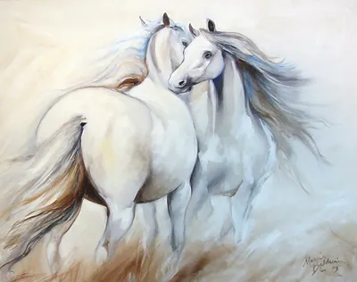 Пара лошадей — ВеснаАрт