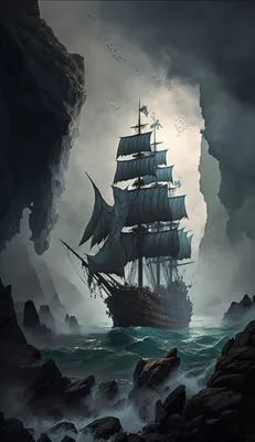 битва двух пиратских кораблей в штормовом море с пушечным огнем и дымом  Иллюстрация штока - иллюстрации насчитывающей война, пират: 274129473