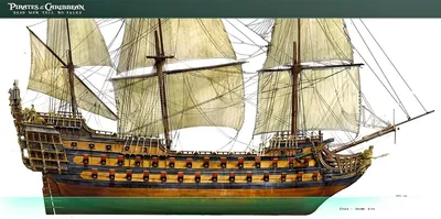Морской бой, пиратских кораблей …» — создано в Шедевруме
