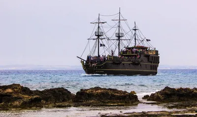 Пиратский корабль картинки - 83 фото