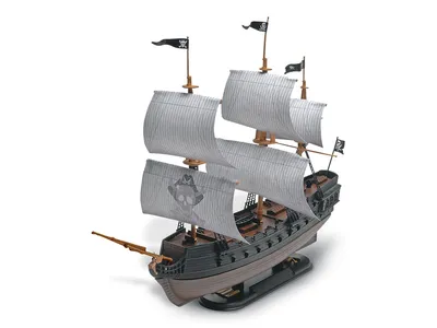 Игрушка из картона Умная бумага Пиратский корабль 550 купить по цене 1047 ₽  в интернет-магазине Детский мир
