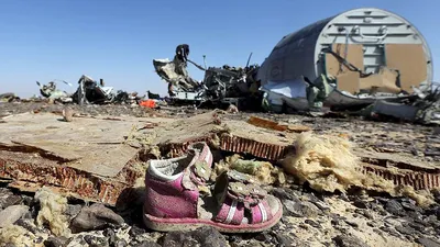 Катастрофа A321 в Египте. Фото с места крушения Погибли 224 человека,  находившихся на борту российского самолета — Meduza