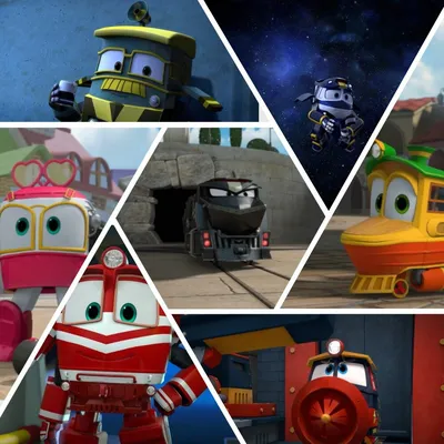 Роботы-поезда»: угадайте героев по картинкам!