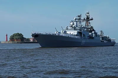 Российский военный корабль был обнаружен у берегов Великобритании.