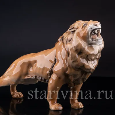 Лев Рычащий, Sculpture by Katerina Sherman | Artmajeur