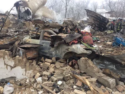 Выживших нет: кадры с места крушения Ил-112В - Газета.Ru