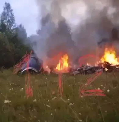 Евгений Пригожин погиб при крушении самолета под Тверью