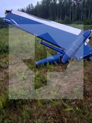 Опубликовано видео с места падения самолета Ил-22 ВзПУ под Воронежем