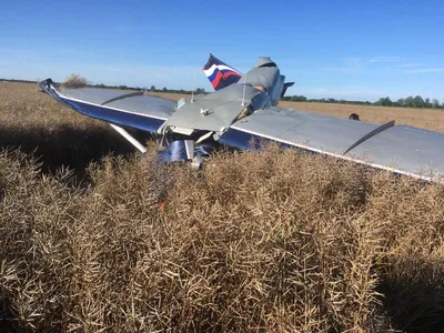 Фоторепортаж с места падения самолета – K-News