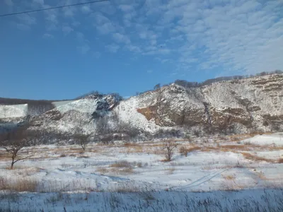 Файл:Вид на Барановский вулкан зимой из окна поезда.JPG — Википедия