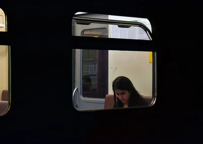 Из окна поезда 1 - Фотография - Пейзажи
