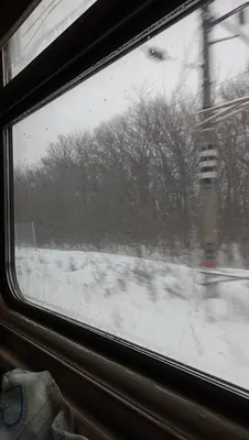 Поезд зима снег , fantasy, мягкий …» — создано в Шедевруме