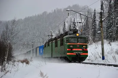 Фотографии Локомотив зимние Поезда Железные дороги