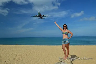 Самолет достать рукой. Пляжи, где самолеты летают на высоте 20 метров. |  НЕБОнутая | Дзен