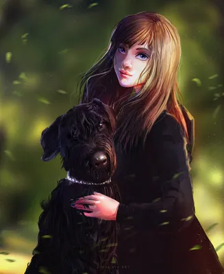 Деби Хаббс - Девушка с собакой: Описание произведения | Артхив