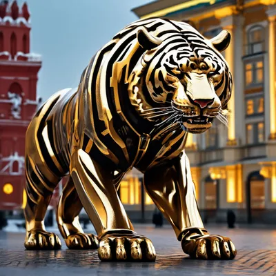 В Московском зоопарке родились четыре амурских тигренка | Пикабу