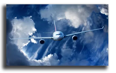 Самолет в небе стоковое изображение. изображение насчитывающей финансы -  45852825